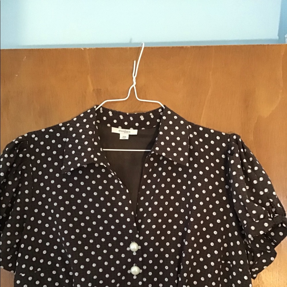 Dressbarn Polkadot Dress